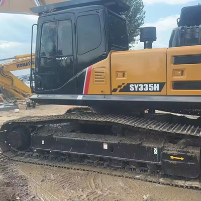 ORIGINAL 35 Ton Large Machine Second Hand SANY 335H Excavator with 1200 Working Hours