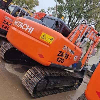 All used HITACHI EX120-5 zx120 excavator with Isuzu AJ-4JJ1X engine and 4000 working hours