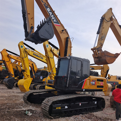 Used Hydraulic Crawler Excavator Sany SY215c Equipped with Original Hydraulic Valve