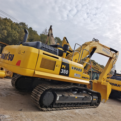 Used Track Shoes Komatsu PC350-7 Hydraulic Crawler Excavator 35 Ton Track Diggers Japan