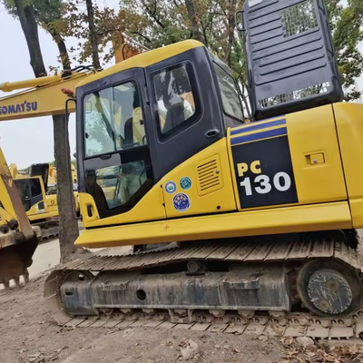 13000 KG Machine Weight Komatsu PC130-7 Track Digger with ORIGINAL Hydraulic Valve
