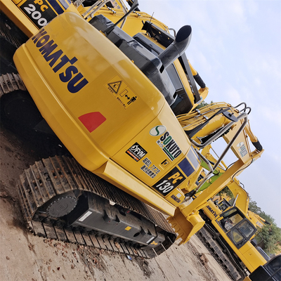13000KG 66KW Japan Original Used Komatsu PC130-7 130-8 Crawler Excavator with 66KW Power