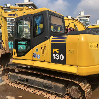 13000 KG Used Komatsu 130 pc130-7 Crawler Excavator with ORIGINAL Hydraulic Valve