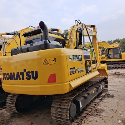 Second-hand Komatsu PC130-7 Excavator with 0.53CBM Bucket Capacity and 66KW Power