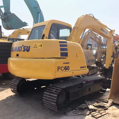 Second Hand Japan 6 Tons Excavators PC60-7 Used Komatsu PC60-7PC56-7PC30MR in Shanghai