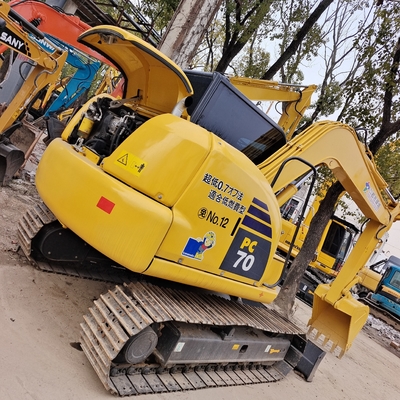 Used Japan 7 Tons Excavators PC70-8 Second Hand KOMATSU Excavators PC70-8 Oil Saving