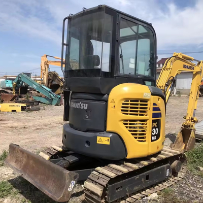 Komatsu PC30 PC15 PC20 PC35 PC40 Mini Excavators with 0.1CBM Bucket Capacity from Japan