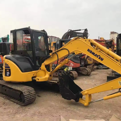 3500kg Komatsu Mini Excavators PC30 PC15 PC20 PC35 PC40 with Original Hydraulic Valve