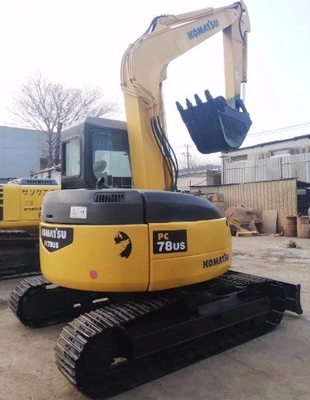 Japan Used Mini Excavator Original Hydraulic Pump Used Komatsu PC78US 7 Tons Excavators