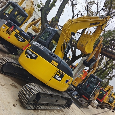 Original Hydraulic Cylinder Used Komatsu PC55 Excavator PC55MR-2 PC56 PC35mr PC40mr PC78us