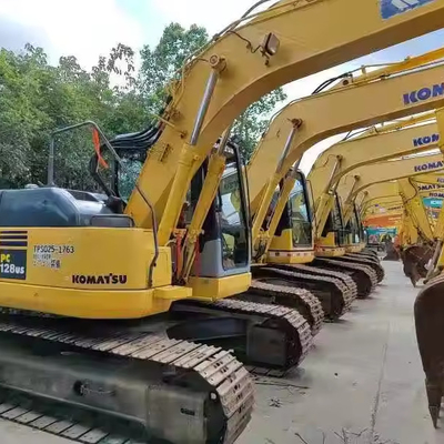 Used Komatsu PC128US/PC138US/PC78US Excavator from Japan with Komatsu S4D102E Engine