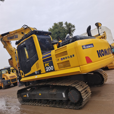 Japan Made Used 20Ton PC200-8 Komatsu Crawler Excavator with ORIGINAL Hydraulic Pump