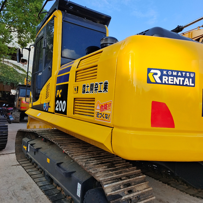 KOMATSU PC200-8 20 Ton Crawler Excavator with 1.15m3 Bucket Capacity in Good Condition