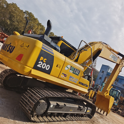 120kw Komatsu PC200-8 Used Excavator 20 Ton Crawler at Manufacturing Plant in Japan