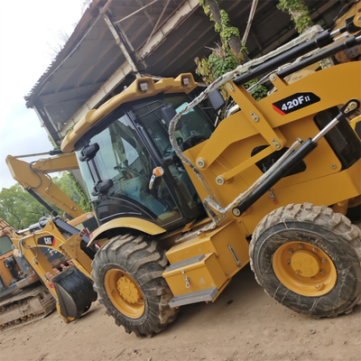 20 Ton Operating Weight Used Original Caterpillar Cat 420F2 432E 420F 416E Backhoe Loader