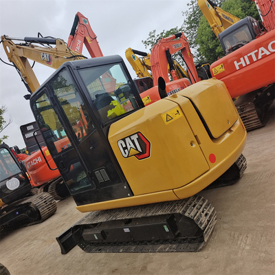 305.5E2 CAT Mini Excavator Original Hydraulic Cylinder Good Condition Used 5.5Tons