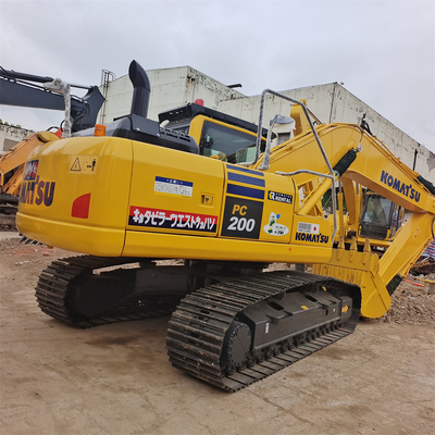 Used Komatsu PC200-8 Excavator Japanese Machine with Maximum Digging Height of 11000