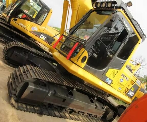 20 Ton Operating Weight Second Hand Komatsu PC200-8 Crawler Excavator for Construction