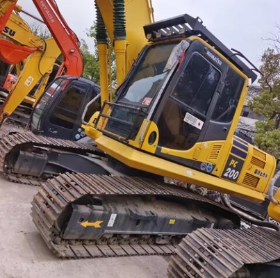 20 Ton Crawler Komatsu PC200-8 Used Excavator with ORIGINAL Hydraulic Cylinder in Japan