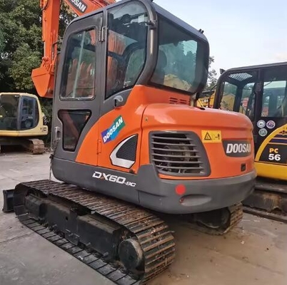 Mini 6 tons excavators Doosan DX60-9c DX60-7 DX75 DX80 DX55 with 1800 working hours