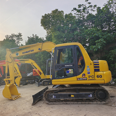 Komatsu PC60-7 Used Excavator 2021 2022 Original PC60-7 Excavator