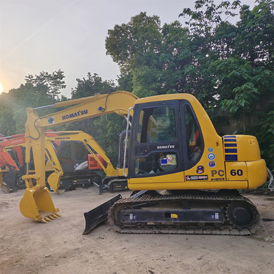800 Working Hours Original Komatsu PC60-7 Excavator with and Original Hydraulic Pump