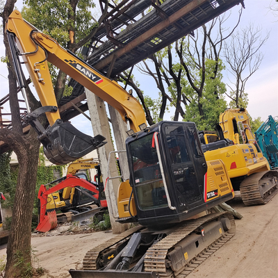 2022 Sany SY75C Excavator 7 Ton with ORIGINAL Hydraulic Pump Used Mini Crawler Digger