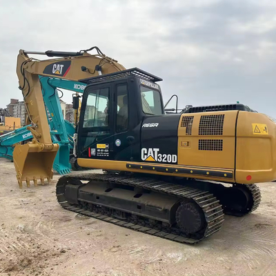Used CAT 320D excavator with ORIGINAL hydraulic pump Maximum Digging Height 7840MM