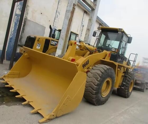 20 Tons Rated Load Secondhand Caterpillar Front Wheel Loader 966H in Good Condition