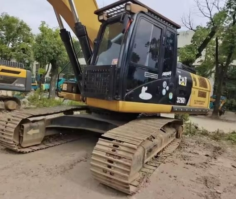 Second Hand CAT 326d Crawler Excavator with Winch and ORIGINAL Hydraulic Valve