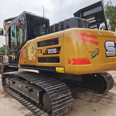 Top Heavy Machinery 215C Pro Excavator Machine Weight of 21000 kg and Rated Speed of 3.5