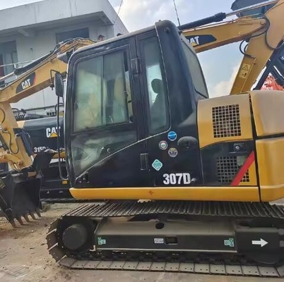 Small Size Cat 307D Crawler Excavator 7193 KG Machine Weight 7193KGS Operating Weight