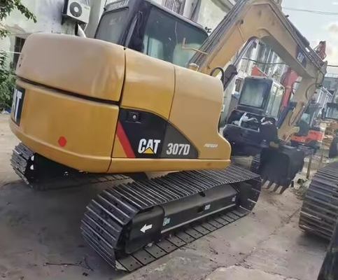 Small Size Used Cat 307D Crawler Excavator Caterpillar 307 Model Video Support Cat307D