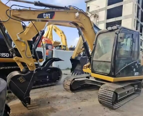 Small Size Used Cat 307D Crawler Excavator with 0.31 Bucket Capacity and 7193KGS Weight