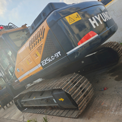 Hyundai 220-9s R220 Crawler Used Excavators in Shanghai with Original Hydraulic Valve