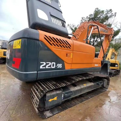 Good 22 Ton Hyundai R220LC-9S Excavator for Building Material Shops within Your Budget