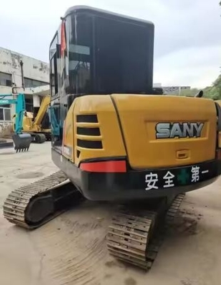 6000KGS operating weight Used SANYsySY60C pro excavator with high work efficiency