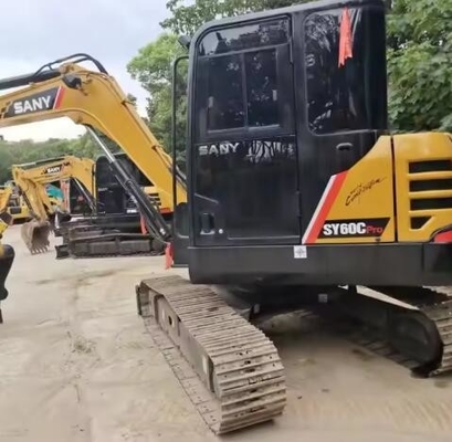 2022 SANYsySY60C pro excavator Used with low oil consumption and high work efficiency