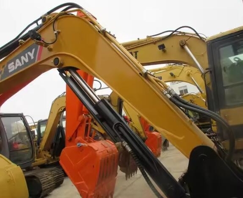 Used SanySY55C Hydraulic Crawler Excavator Second Hand Digger 5780KGS Operating Weight