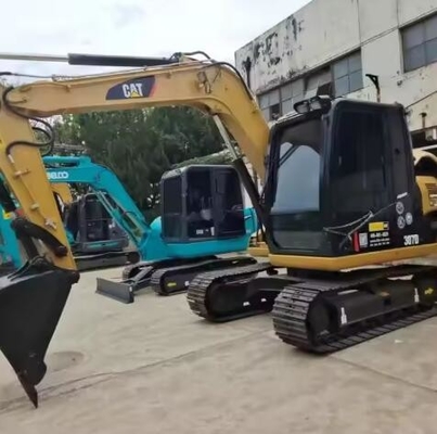Small Size Used Cat 307D Crawler Excavator Caterpillar 307 Model Video Support Cat307D