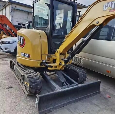 Used Caterpillar Cat 303cr 303.5 Mini Excavator 3Ton 2020 Flexible Maneuverability