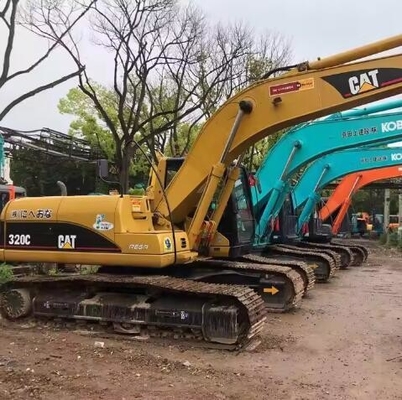 110KW 21115kg Operating Weight Japan 320C Used Caterpillar Excavator for B2B