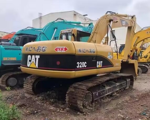 Japan 320C Used Caterpillar Excavator 2018 Model Excellent Condition