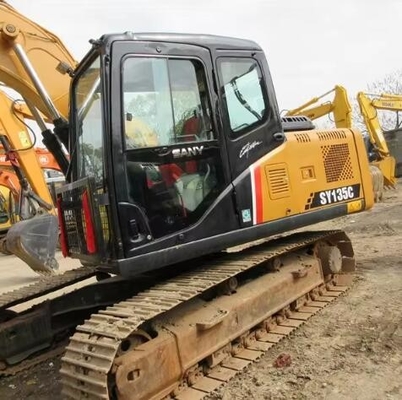 Second Hand Sany SY135C Excavator in Excellent Condition with ORIGINAL Hydraulic Pump