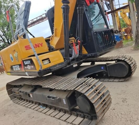 Second Hand Sany SY135C Hydraulic Crawler Excavator with Operating Weight of 13.5 TONS