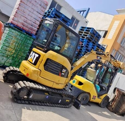 Used CAT 303E Mini Excavator 3.5Ton with Attachments ORIGINAL 18.4 Hydraulic Cylinder