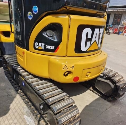 Used CAT 303E Excavators 3.5Ton CAT 303.5 303 303C 303Cr Digger with Attachments
