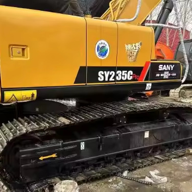 128.5 Sany235C Digger Machine Used 25ton Excavator Sany135C Sany215C Sany155C Year 2022