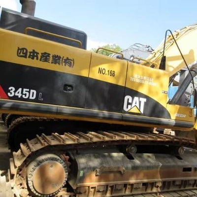 SECOND HAND 345D EXCAVATORS 30 Ton Used Cat Excavator 345D Caterpillar Crawler Machine