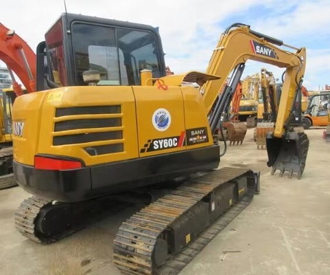 SANYsySY60C pro excavator Good low oil consumption and high work efficiency at lowest